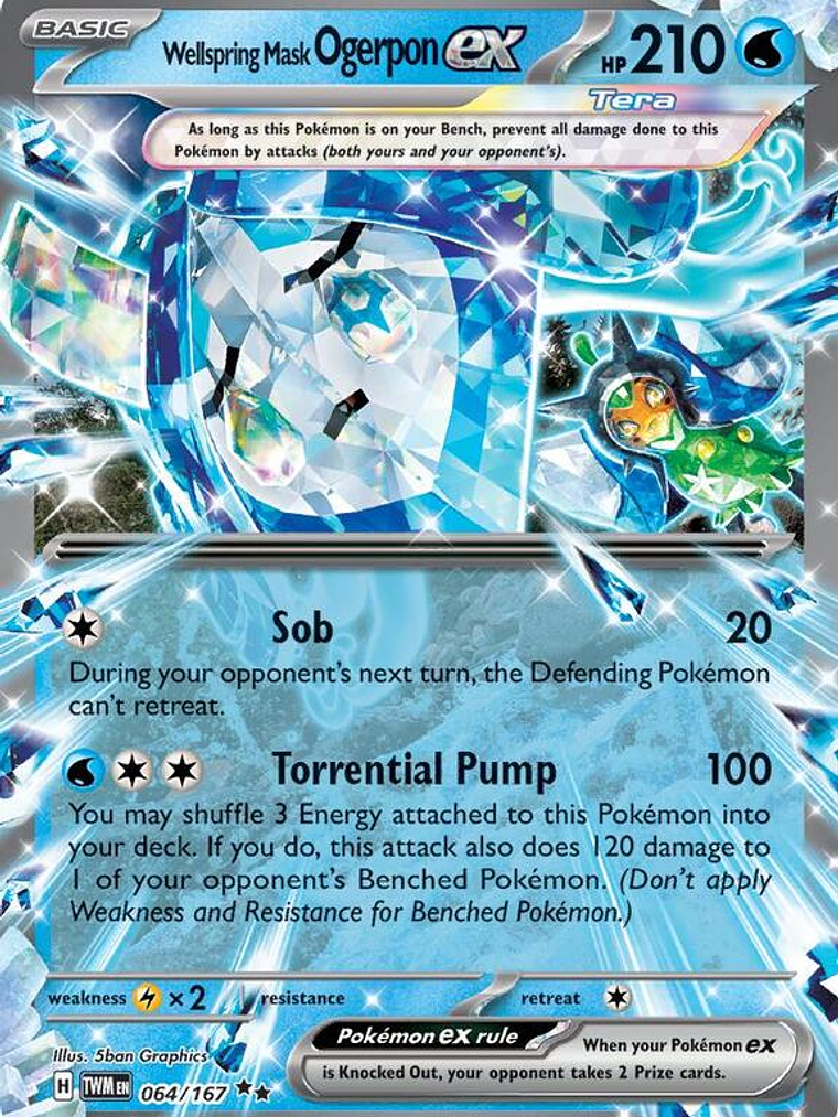 Wellspring Mask Ogerpon ex #064 1