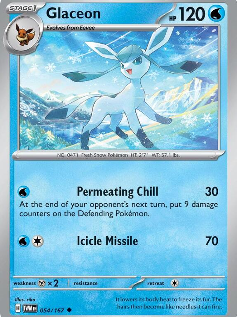 Glaceon #054 1