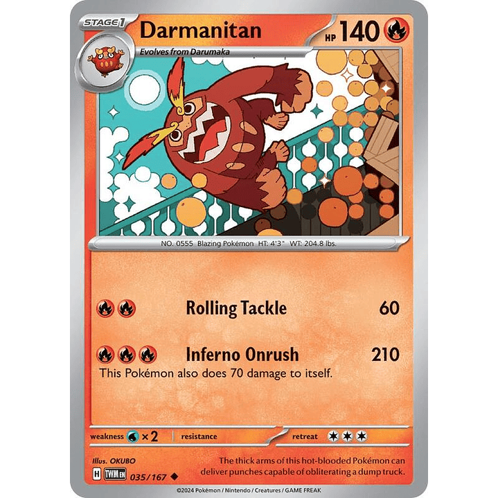 Darmanitan #035 1