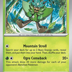 Teal Mask Ogerpon #024