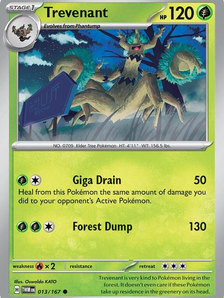 Trevenant #013 1