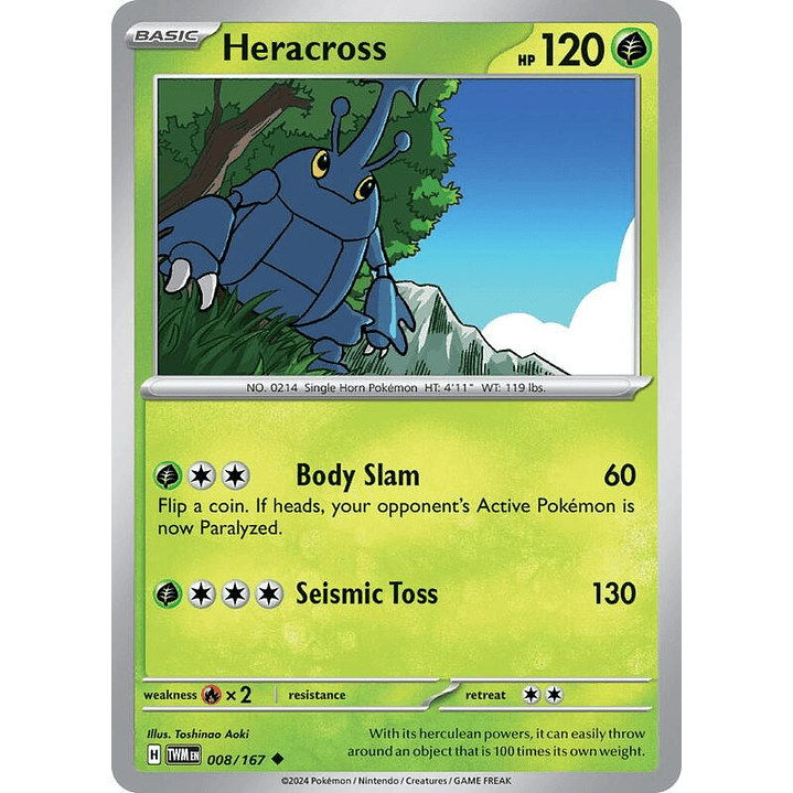 Heracross #008 1