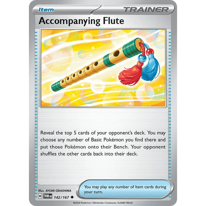 Accompanying Flute #142 1