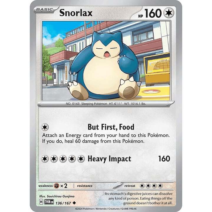 Snorlax #136 1