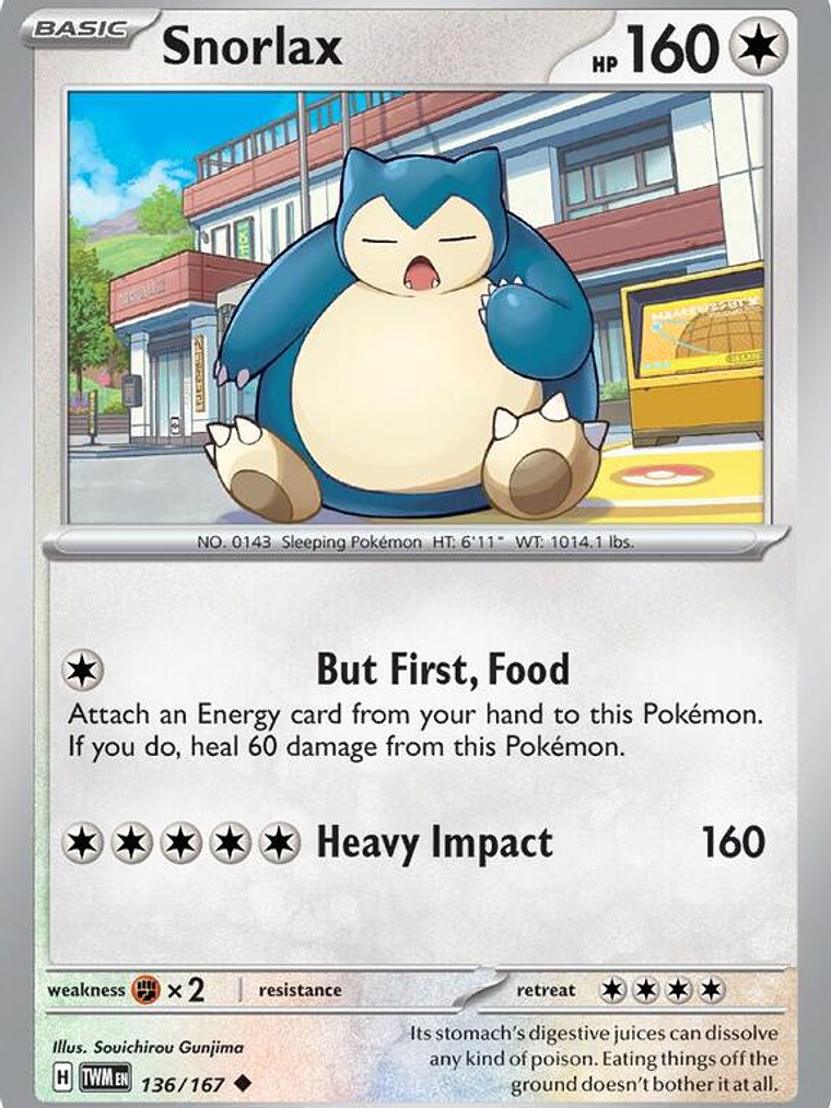 Snorlax #136 1
