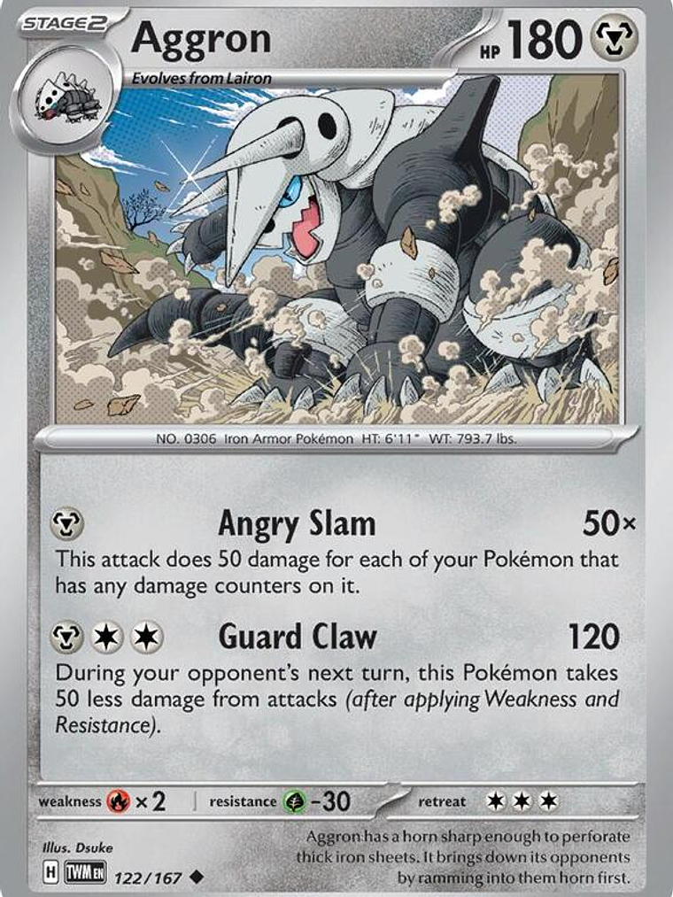 Aggron #122 1