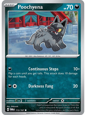 Poochyena #113