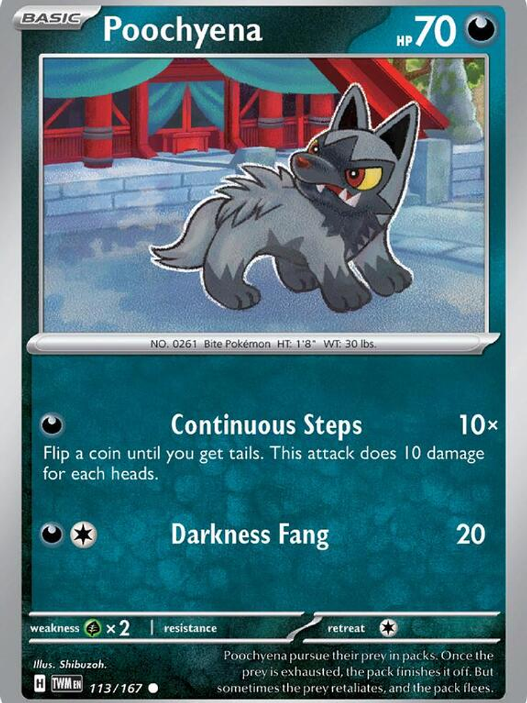 Poochyena #113 1