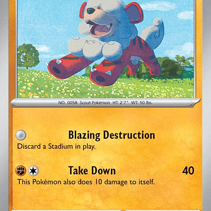 Hisuian Growlithe #099