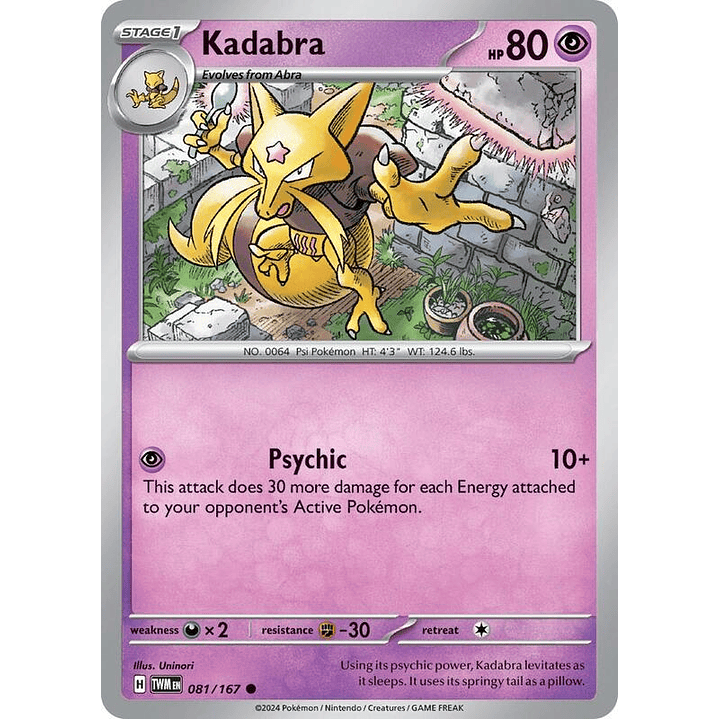 Kadabra #081 1