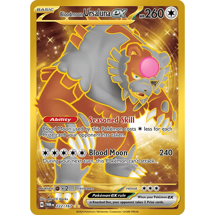 Bloodmoon Ursaluna ex #222 1