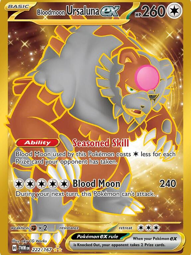 Bloodmoon Ursaluna ex #222 1