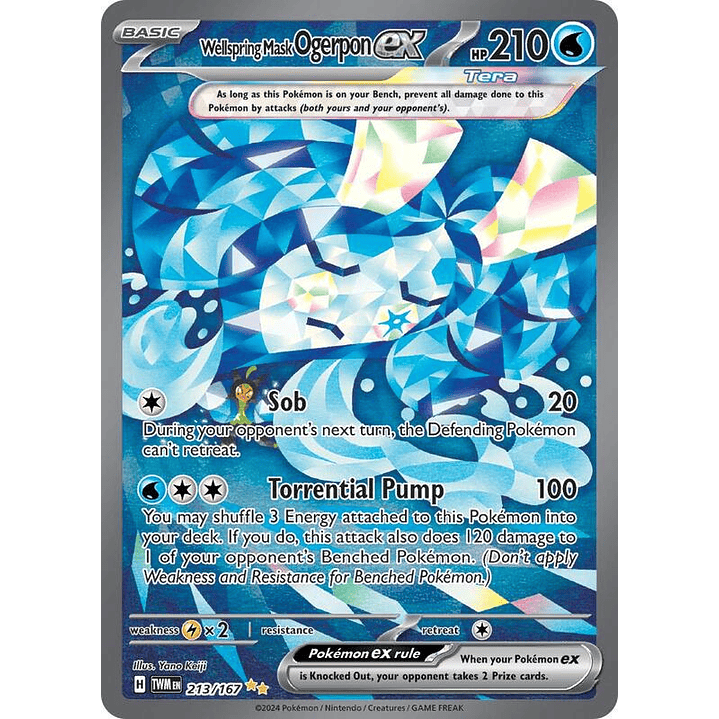 Wellspring Mask Ogerpon ex #213 1