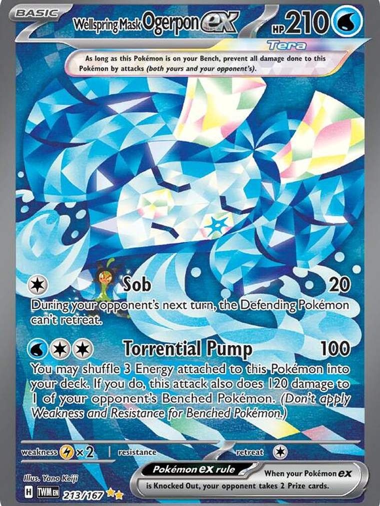 Wellspring Mask Ogerpon ex #213 1