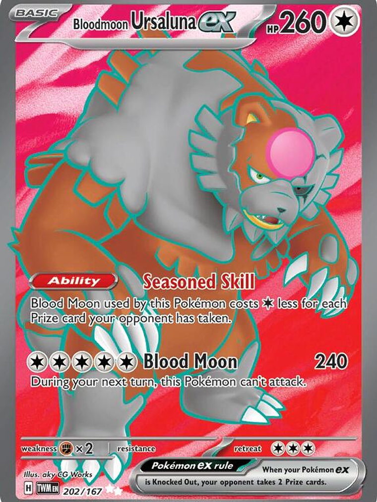 Bloodmoon Ursaluna ex #202 1