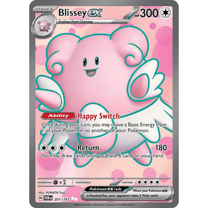 Blissey ex #201 1