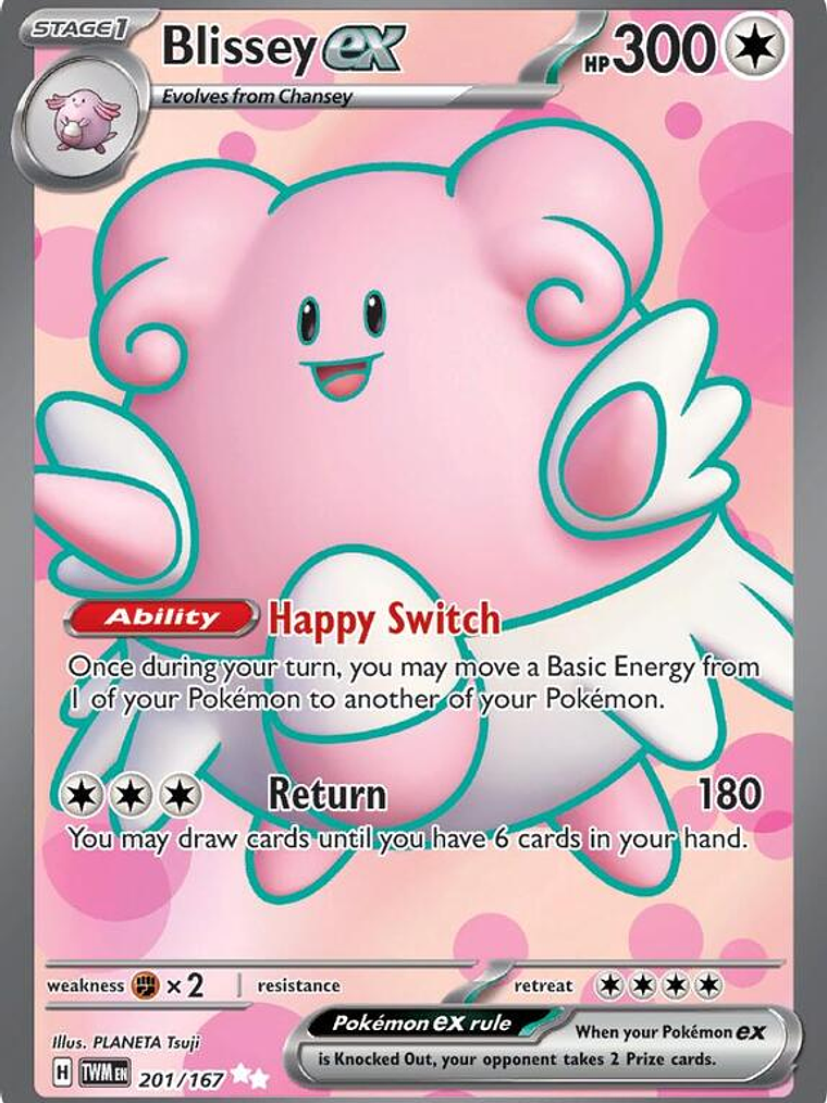 Blissey ex #201 1