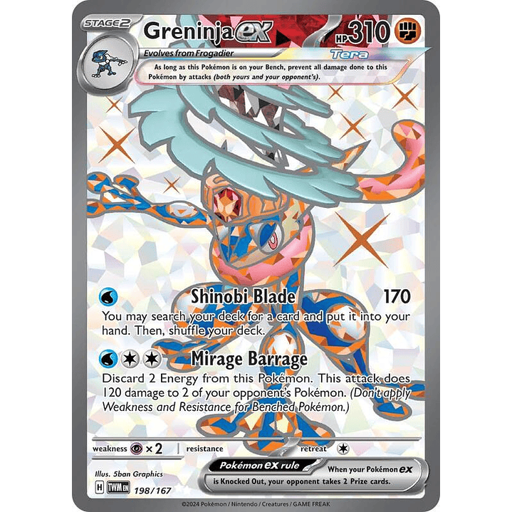 Greninja ex #198 1
