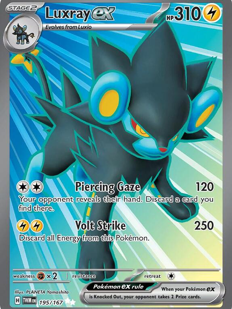 Luxray ex #195 1