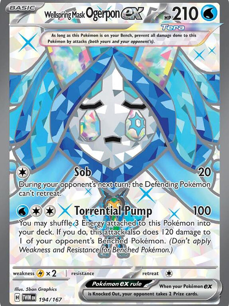 Wellspring Mask Ogerpon ex #194 1