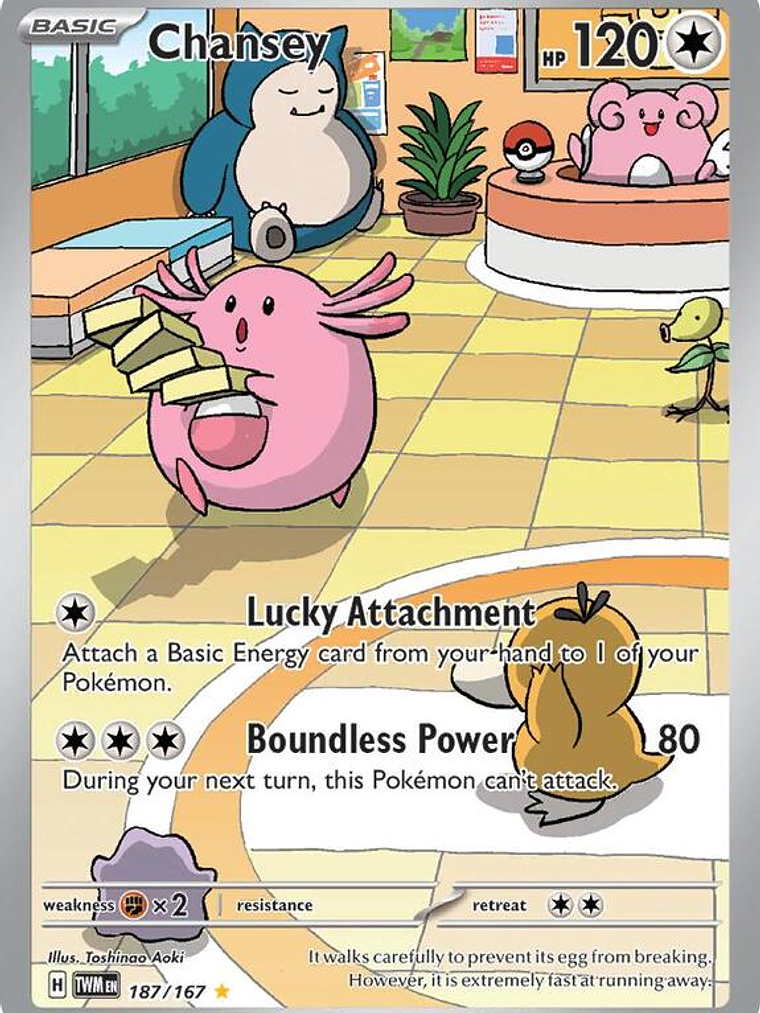 Chansey #187 1