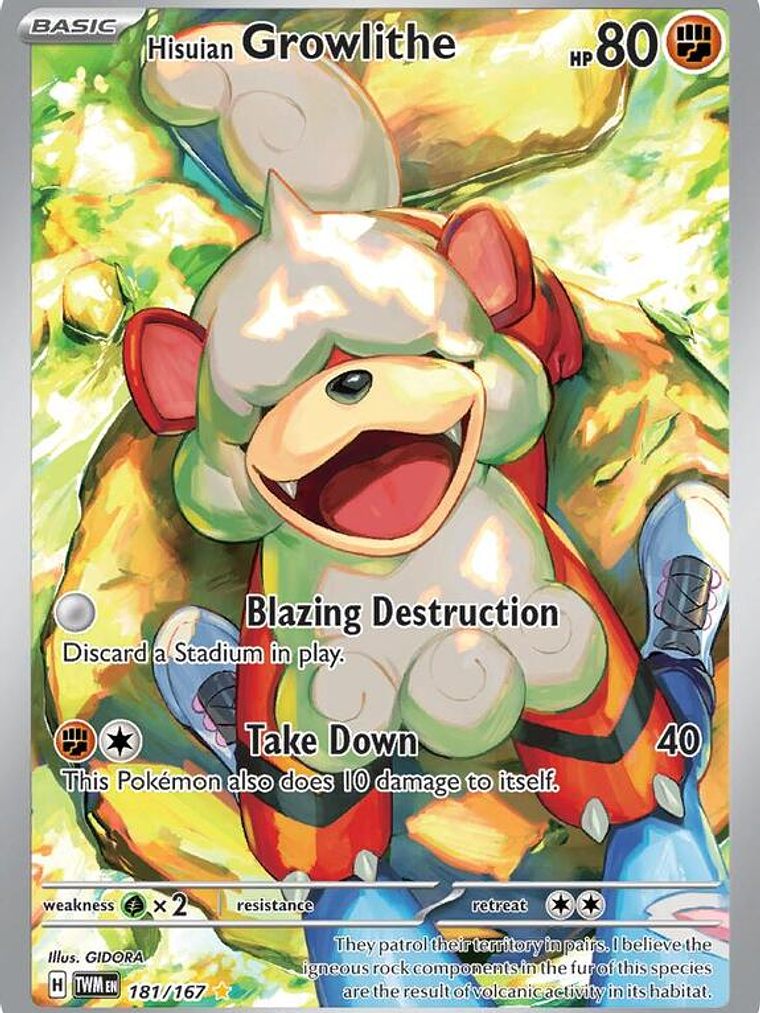 Hisuian Growlithe #181 1