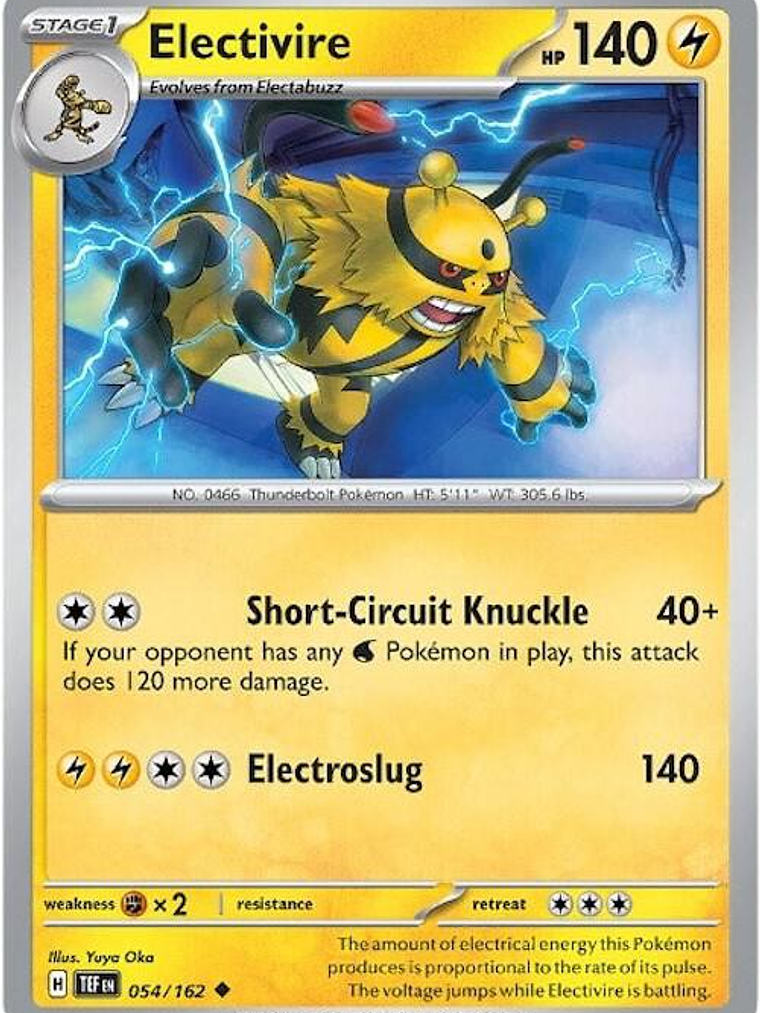 Electivire #054 1