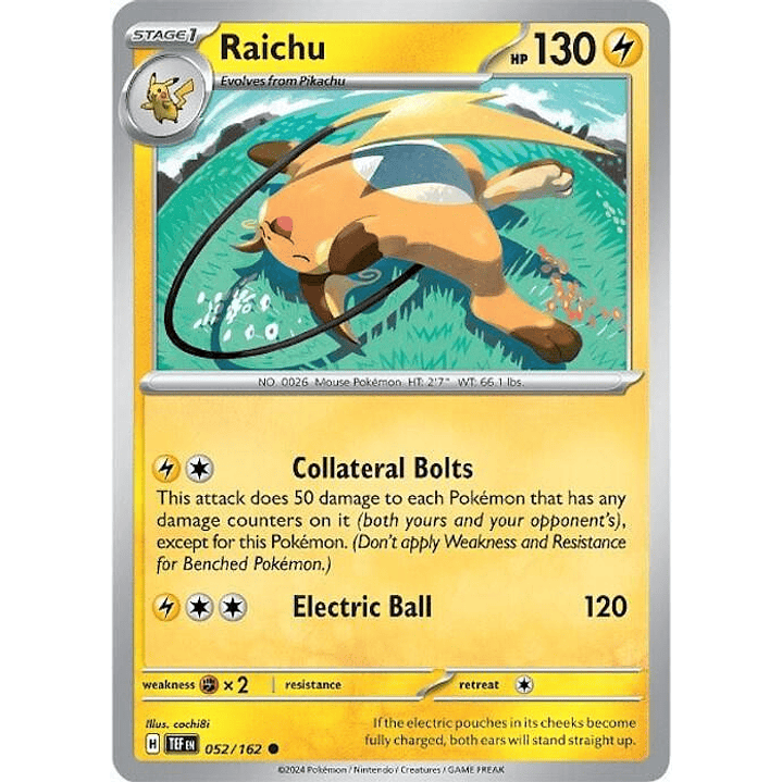 Raichu #052 1