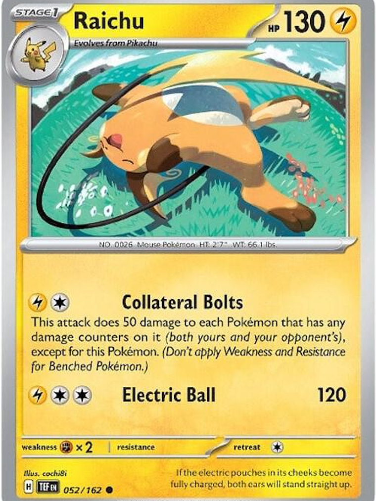 Raichu #052 1