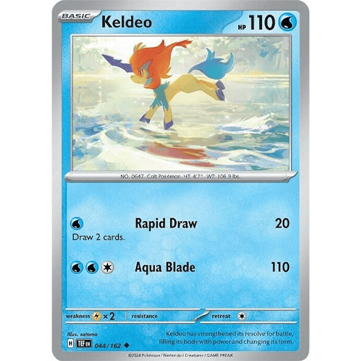 Keldeo #044 1