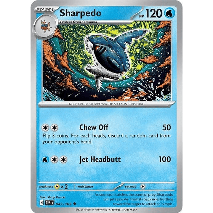 Sharpedo #043 1