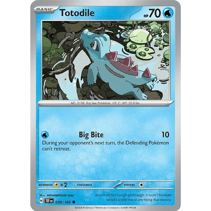 Totodile #039 1