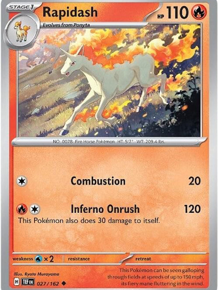 Rapidash #027 1