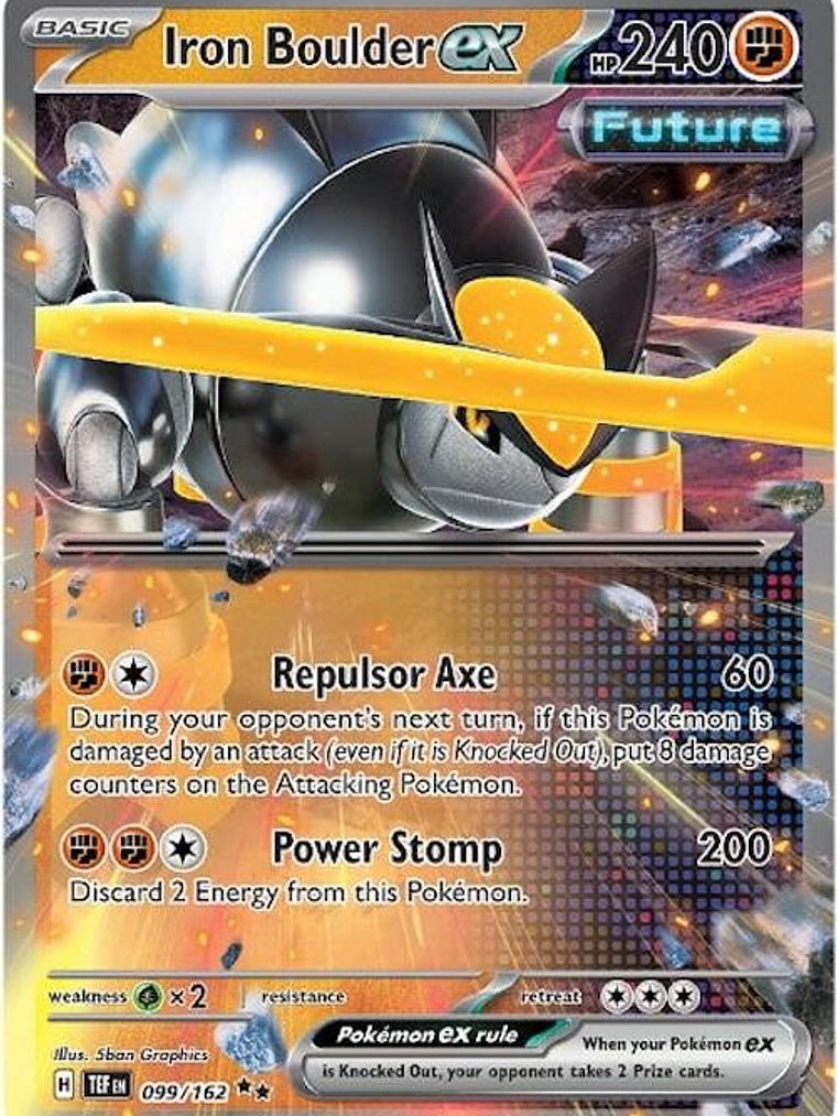 Iron Boulder ex #099 1