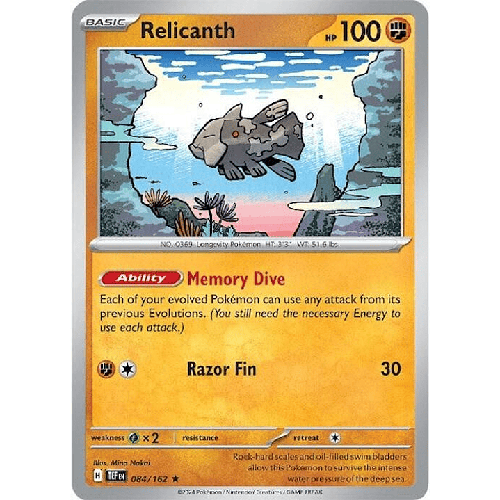 Relicanth #084 1
