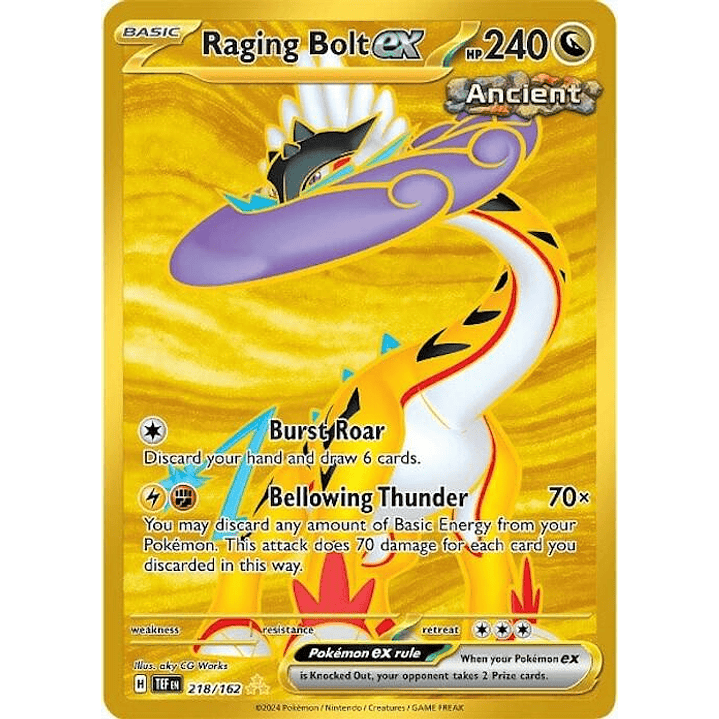 Raging Bolt ex #218 1