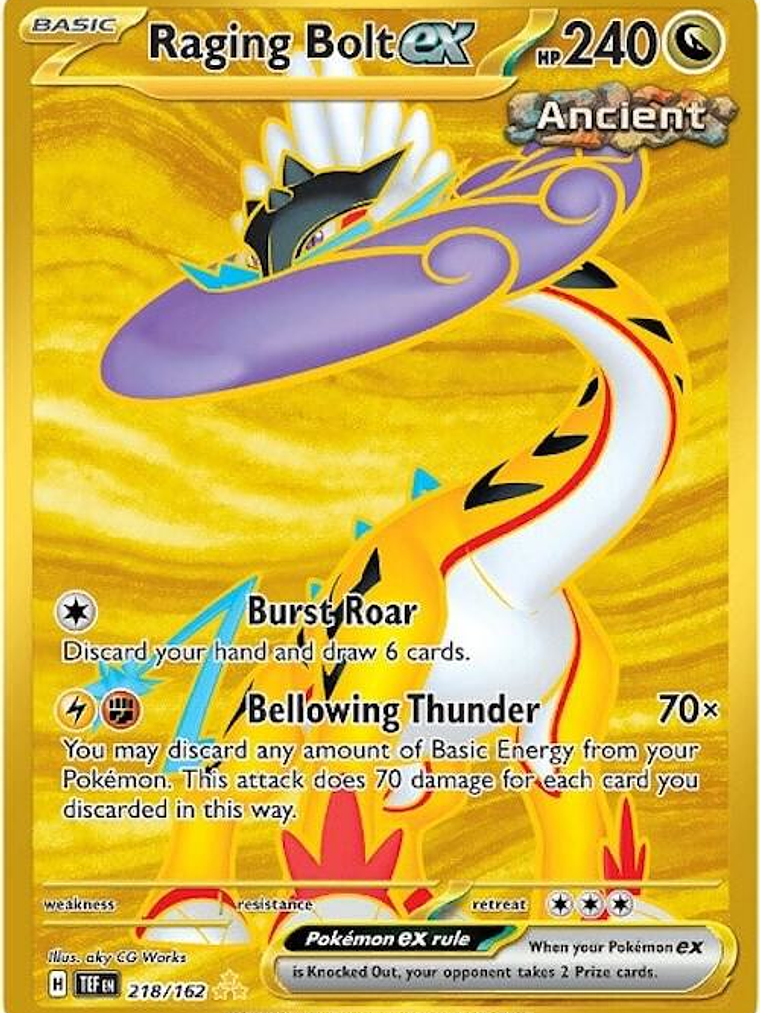 Raging Bolt ex #218 1