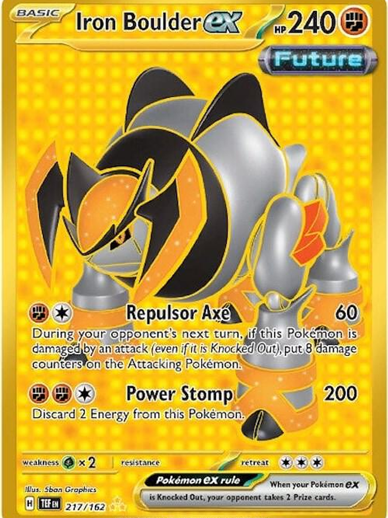 Iron Boulder ex #217 1