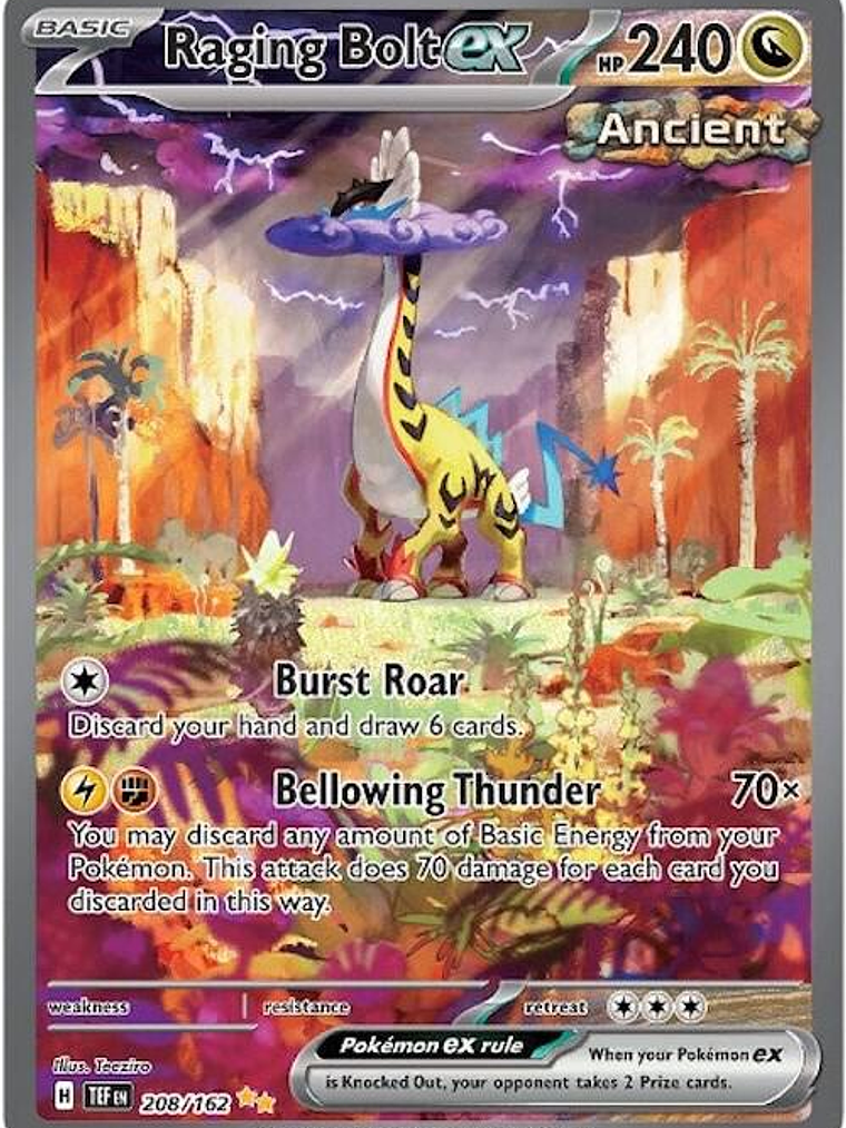 Raging Bolt ex #208 1