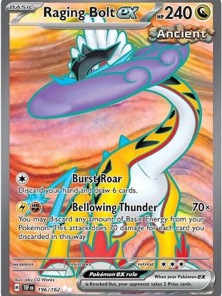 Raging Bolt ex #196 1