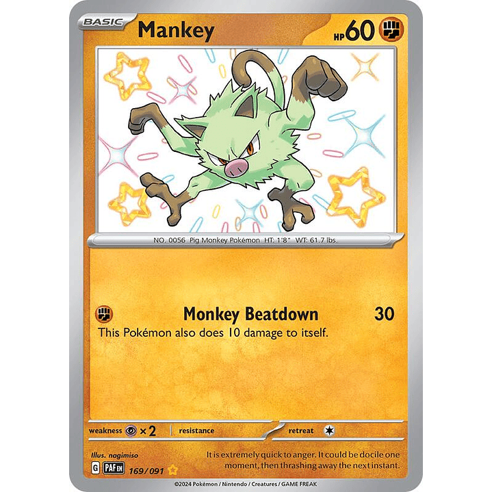 Mankey #169 1
