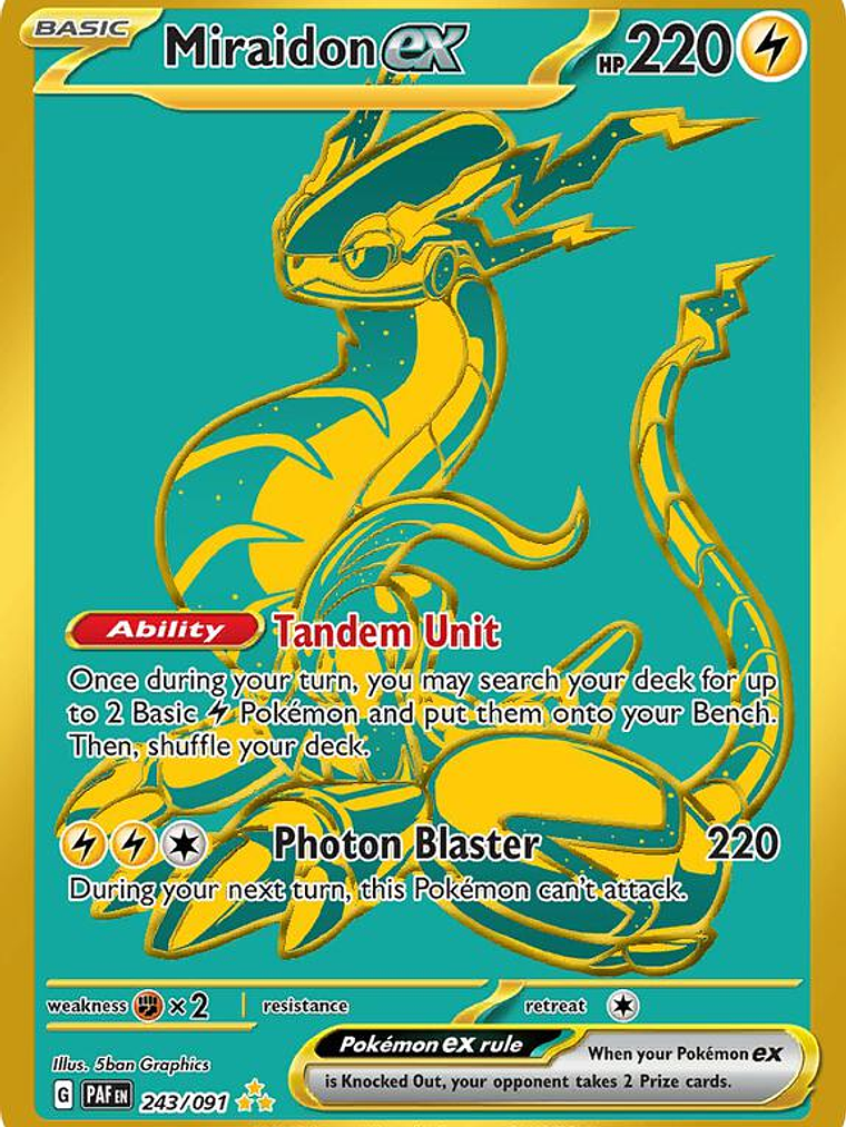 Miraidon ex #243 1