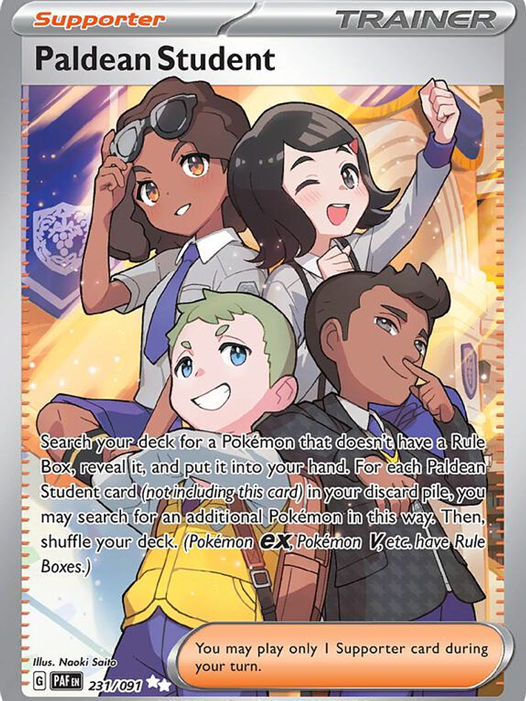 Paldean Student #231 1