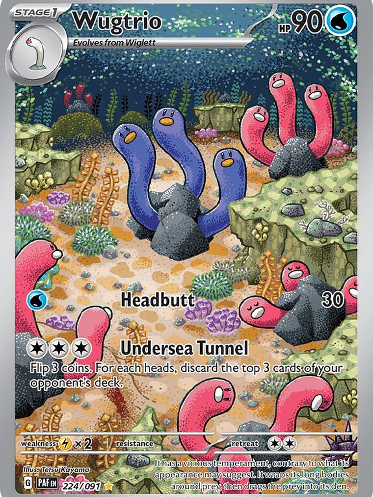Wugtrio #224 1