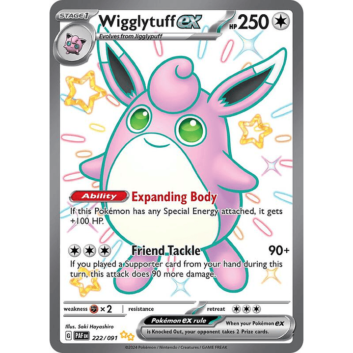 Wigglytuff ex #222 1