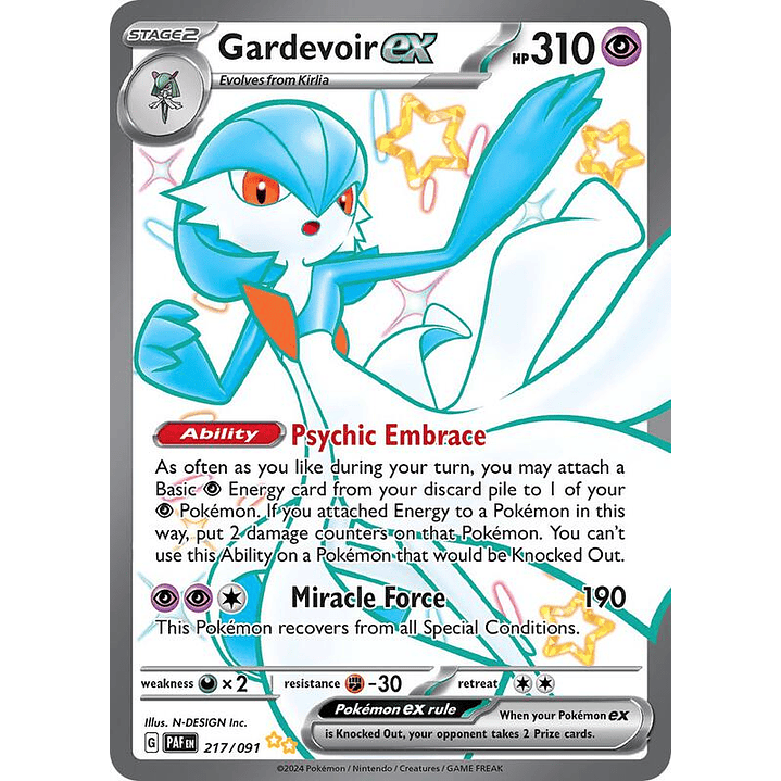 Gardevoir ex #217 1