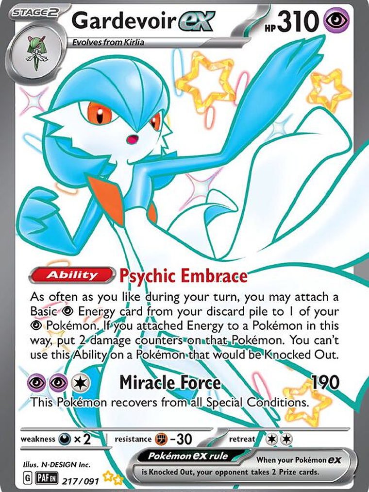 Gardevoir ex #217 1