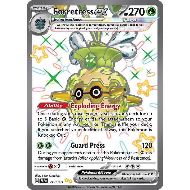 Forretress ex #212 1