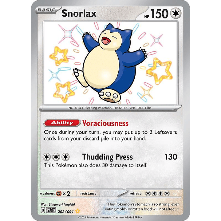 Snorlax #202 1
