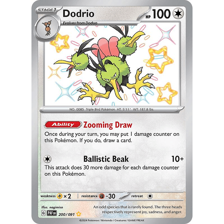 Dodrio #200 1